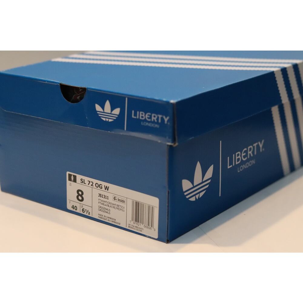 Adidas SL 72 OG Liberty London Better Scarlet Sz 8 - Picture 8 of 8